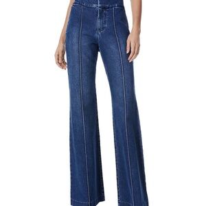 Alice and Olivia Classic Blue Women's Jeans Dylan Love Train